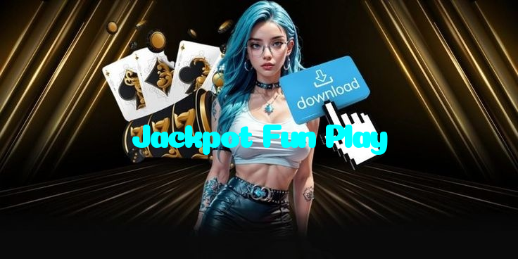 Jackpot Fun Play casino presented on mobile device in Pakistan with slots and live games